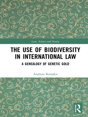 cover image of The Use of Biodiversity in International Law